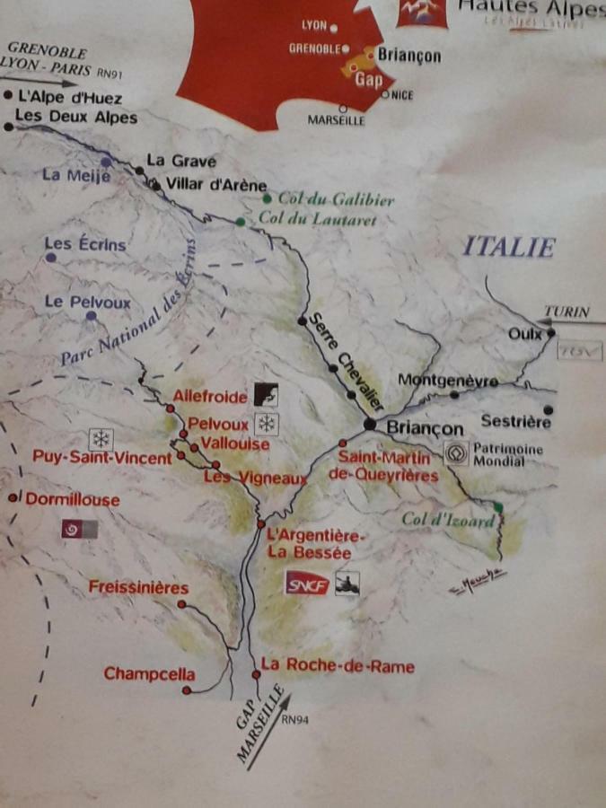 Val Gardena 1 Leilighet Puy-Saint-Vincent Eksteriør bilde